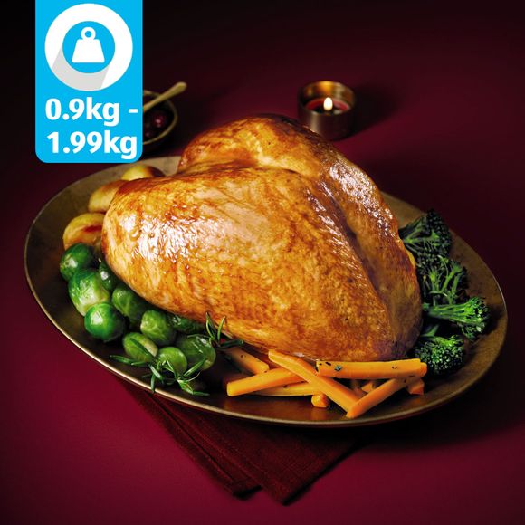 Ashfields Small Fresh Turkey Crown Typically 1.445kg